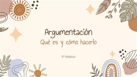 Argumentación | profe.social