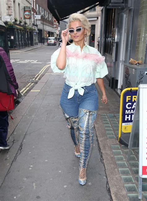 Bebe Rexha In Jeans Out In London Gotceleb