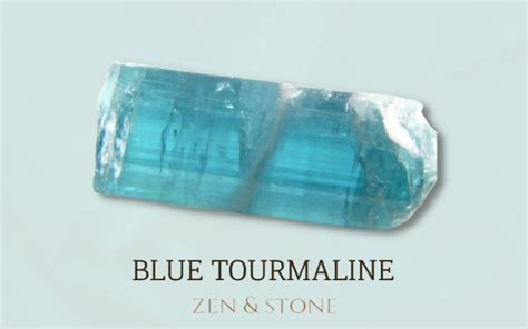 Blue Tourmaline – Meaning, Uses, & Healing Properties