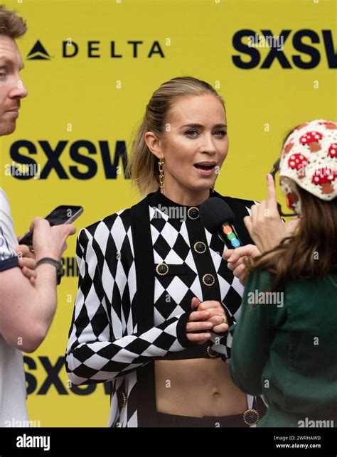 Actress Emily Blunt Who Plays Jody Moreno In The New Movie The Fall