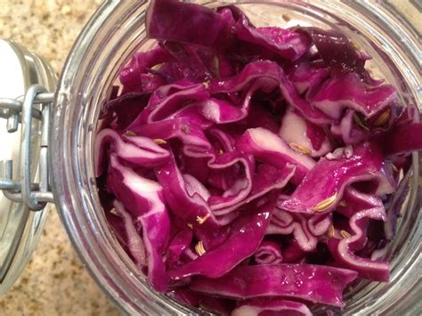 Pickled Red Cabbage The Greek Vegan