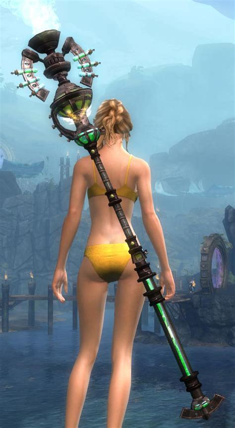 Scientific Staff Skin Guild Wars 2 Wiki Gw2w