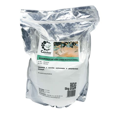 Soda oczyszczona (Wodorowęglan sodu) 5kg – Center Group