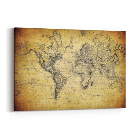 Framed World Map Poster