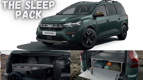 2023 Dacia Jogger The Sleep Pack YouTube