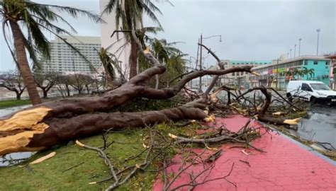 Typhoon Mawar Leaves Trail Of Destruction As It Moves From Guam The