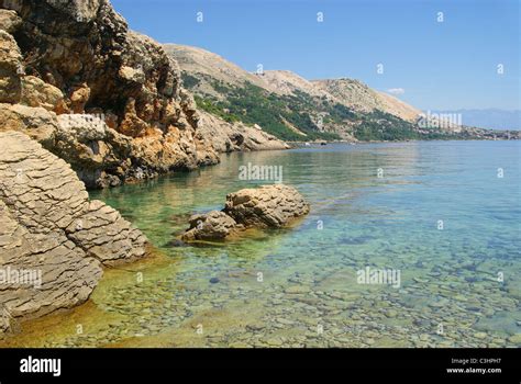 Stara Baska Strand Stara Baska Beach 30 Stock Photo Alamy