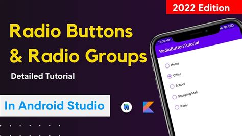 Radio Button In Android Studio How To Create Radio Buttons In Android