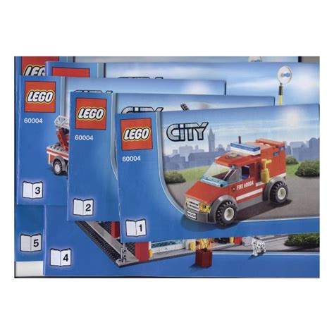 LEGO Fire Station Set 60004 Instructions Comes In | Brick Owl - LEGO ...