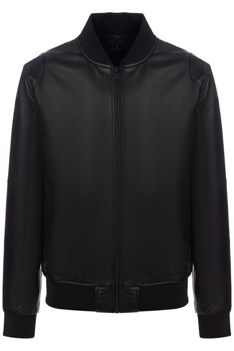 Бомбер из натуральной кожи Urban Fashion For Men 745259003 цены в ...
