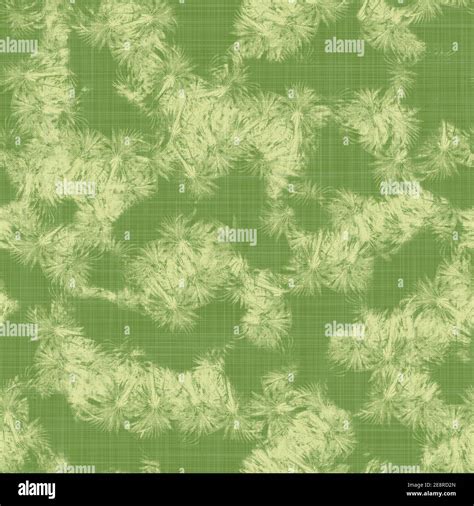 Bright Line Green Tropical Leaves Seamless Pattern Stock Photo Alamy