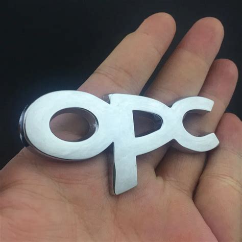 Pegatina De Metal Para Coche Insignia Con Emblema Para Opel Opc