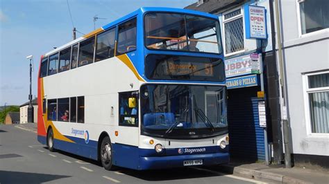 Beast Dennis Trident Alx Mx Kpg Stagecoach Yorkshire