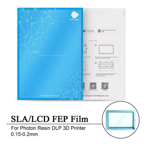 FEP Film Original Compatível as impressoras Anycubic Elegoo