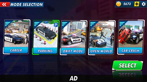 Police Car Chasing Game Ui Behance