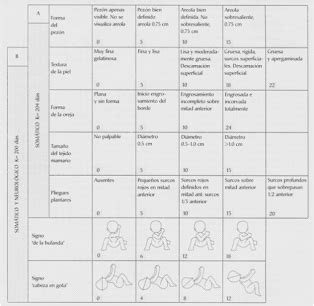 Edad Gestacional M Todo De Capurro Para Evaluar La Edad Gestacional