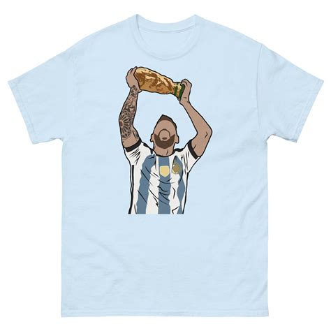 Leo Messi World Cup Celebration T-shirt - Etsy