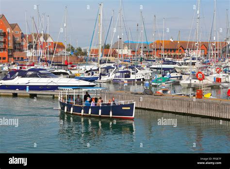 Pleasure Boat Sightseeing Trip Round Sovereign Harbour Marina