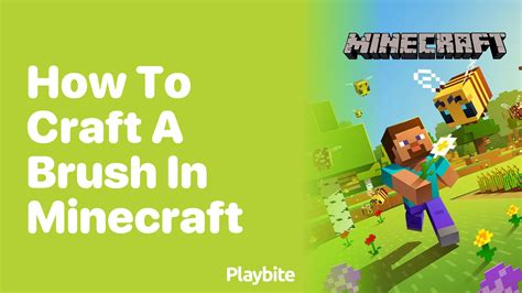 How To Craft A Brush In Minecraft Playbite