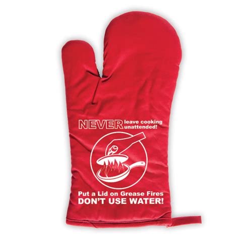 Kitchen Safety Oven Mitt Fire Safety For Life