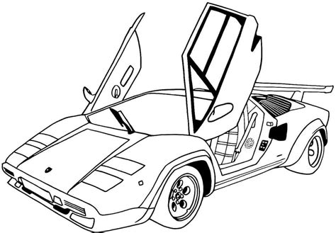 20 Free Lamborghini Coloring Pages Printable