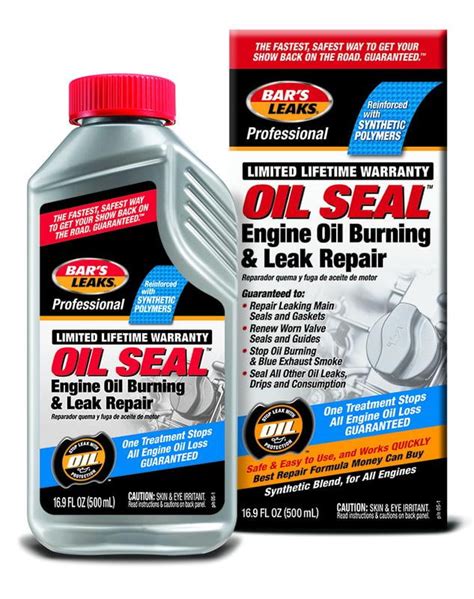 Bar S Leaks Oil Seal Engine Oil Burning Leak Repair Additive 16 9 Oz