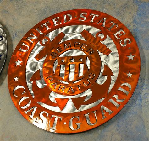 Us Coast Guard Military Insignia Fastlane Metalworx