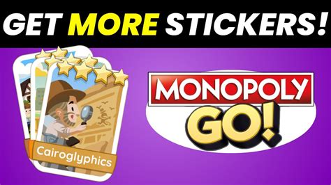 How To Get Stickers In Monopoly Go Different Ways Youtube