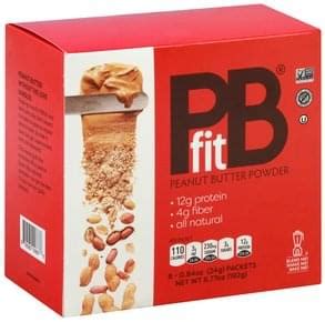 PBfit Peanut Butter Powder 8 Ea Nutrition Information Innit