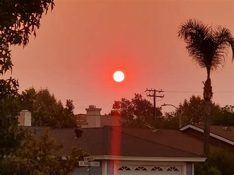 Whats Causing The Red Sun Sacmedia