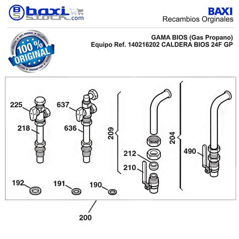 Recambio Original Baxi Roca Junta G X X Wrc Deimos