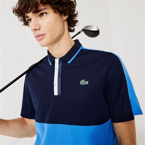 Lacoste Mens Lacoste Sport Breathable Honeycomb Knit Golf Polo Shirt