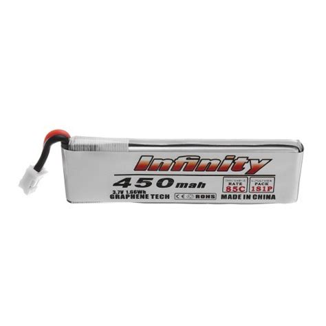 5Pcs AHTECH Infinity 3 7V 450mAh 85C 1S LiPo Battery For Drone FREE