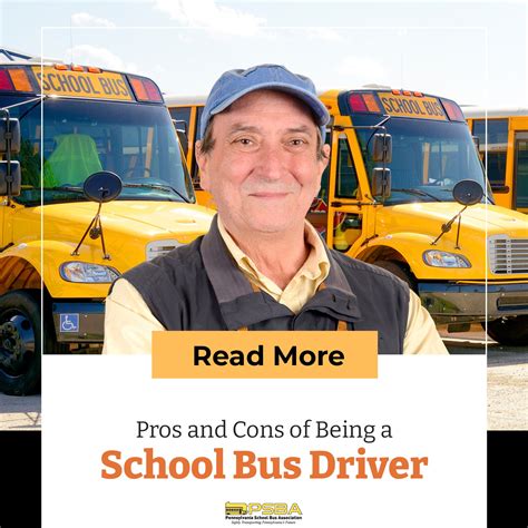 Pros and Cons of Being a School Bus Driver - You Behind The Wheel