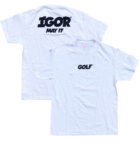 Golf Wang Golf Wang Igor May 17th Album Logo Tee Grailed