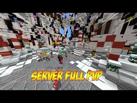 Server Full PvP Minecraft RankUP Mina PvP Plot Clans PIRATA E