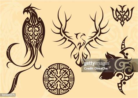62 Dog Silhouette Tattoo Stock Photos, High-Res Pictures, and Images ...