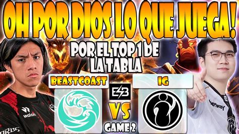 Beastcoast Vs Ig Bo Game Parker Scofield Darkmago Vs Emo Bali