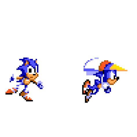 Pixilart My New 2 Sonic Sprites By RafaStudios2024