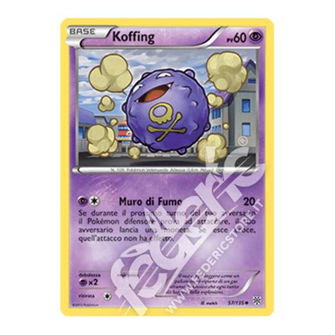 057 135 Koffing Non Comune IT MINT Federicstore