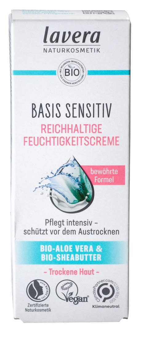 Test Lavera Naturkosmetik Basis Sensitiv Reichhaltige