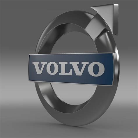 Volvo Logo 3D Model - FlatPyramid