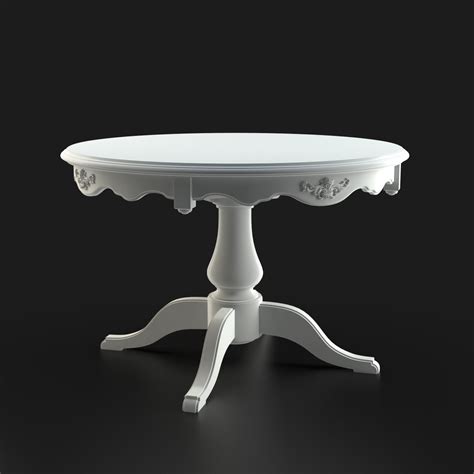 Round Table. 3D Modeling & Presentation. on Behance