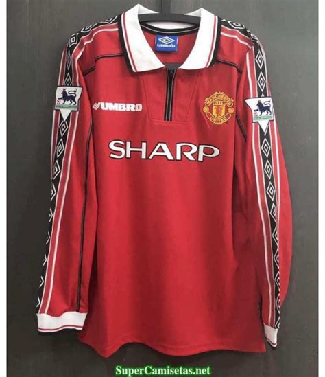 Comprar Camisetas Clasicas Manchester United Hombre Manga Larga