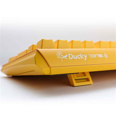 Ducky One 3 Yellow TKL Hot Swap RGB Double Shot PBT Mechanical Keyboard