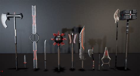 Sci Fi Melee Weapon Pack In Weapons Ue Marketplace