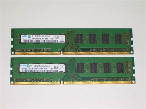 Yahooオークション Samsung製 Pc3 10600 Ddr3 1333 8gb（4gb×2枚