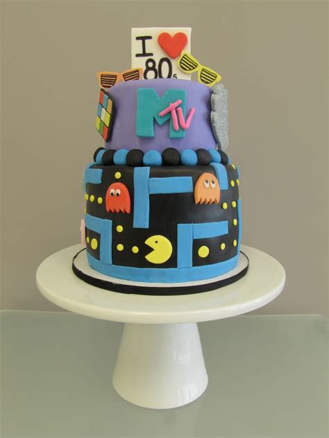 I Love The 80s Cake