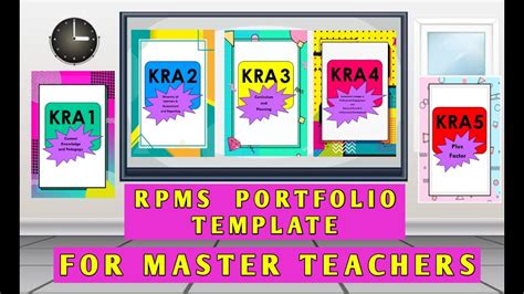 Master Teachers Rpms Portfolio Template New Normal Rpms Youtube