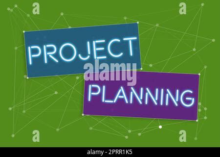 Affichage Conceptuel Plannings De Projet Tels Que Les Diagrammes De